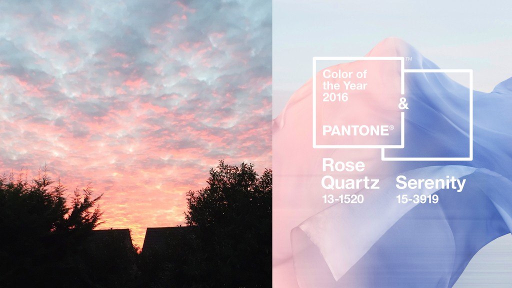 Pantone Colour of the Year 2016 is…
