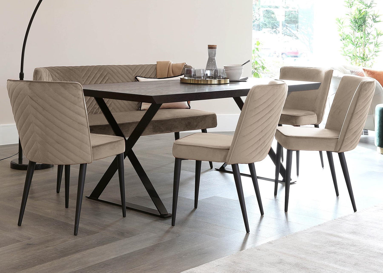 Stylish Matching Bar Stools and Dining Chairs