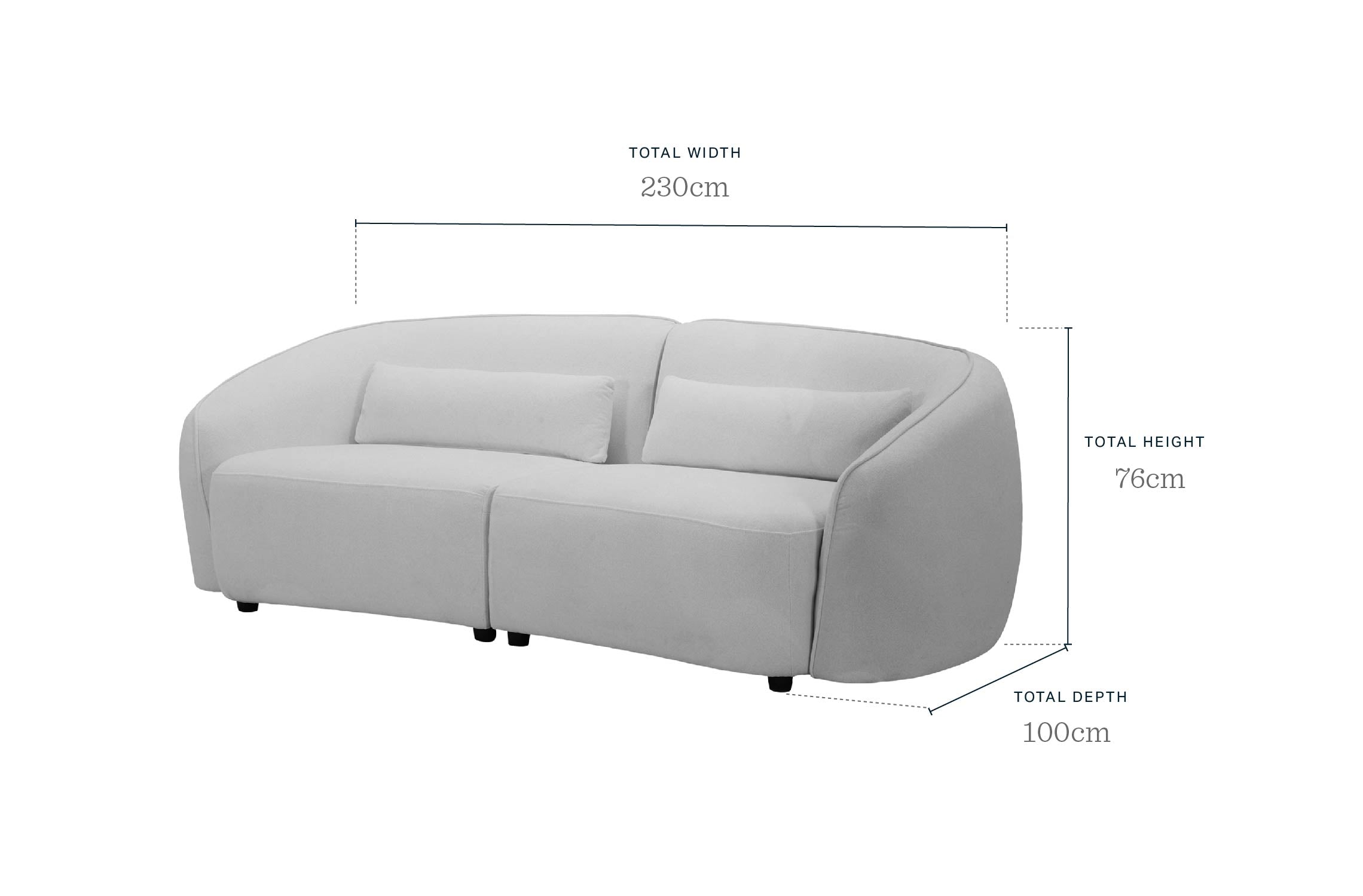 Zoey olive green velvet 3 seater sofa