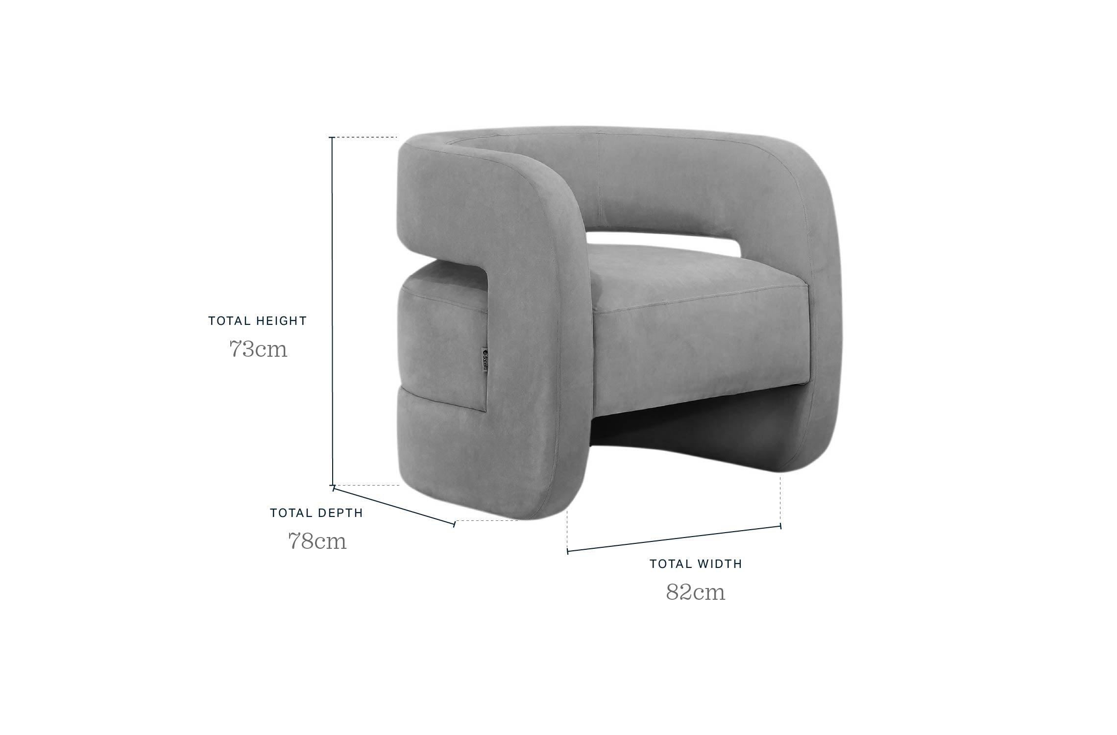 Silas olive green velvet accent chair