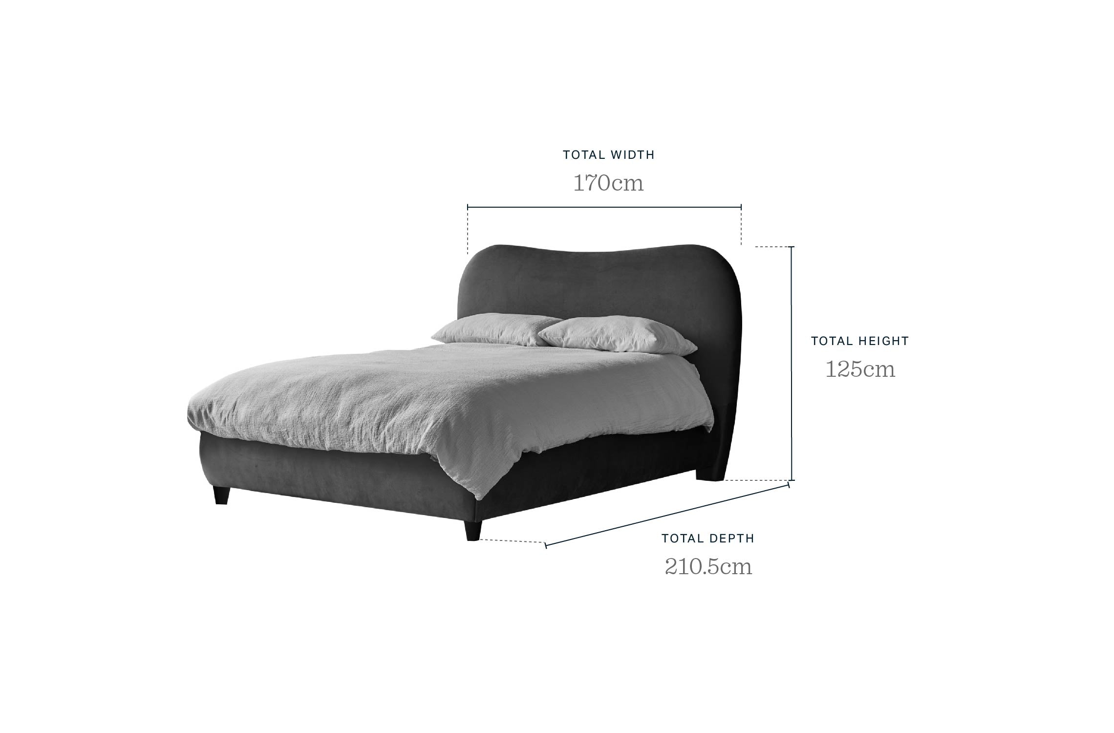 Lani olive green velvet double ottoman storage bed