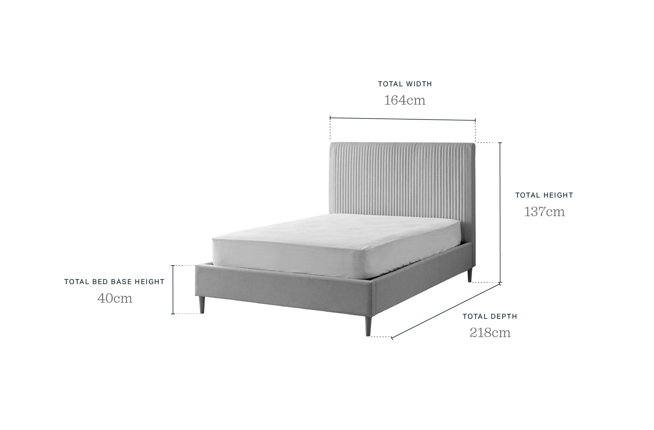 Avery Cream Fabric King Size Ottoman Storage Bed