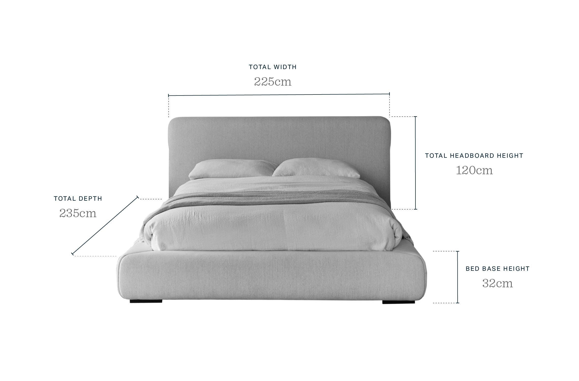 Taylor grey fabric super king ottoman storage bed