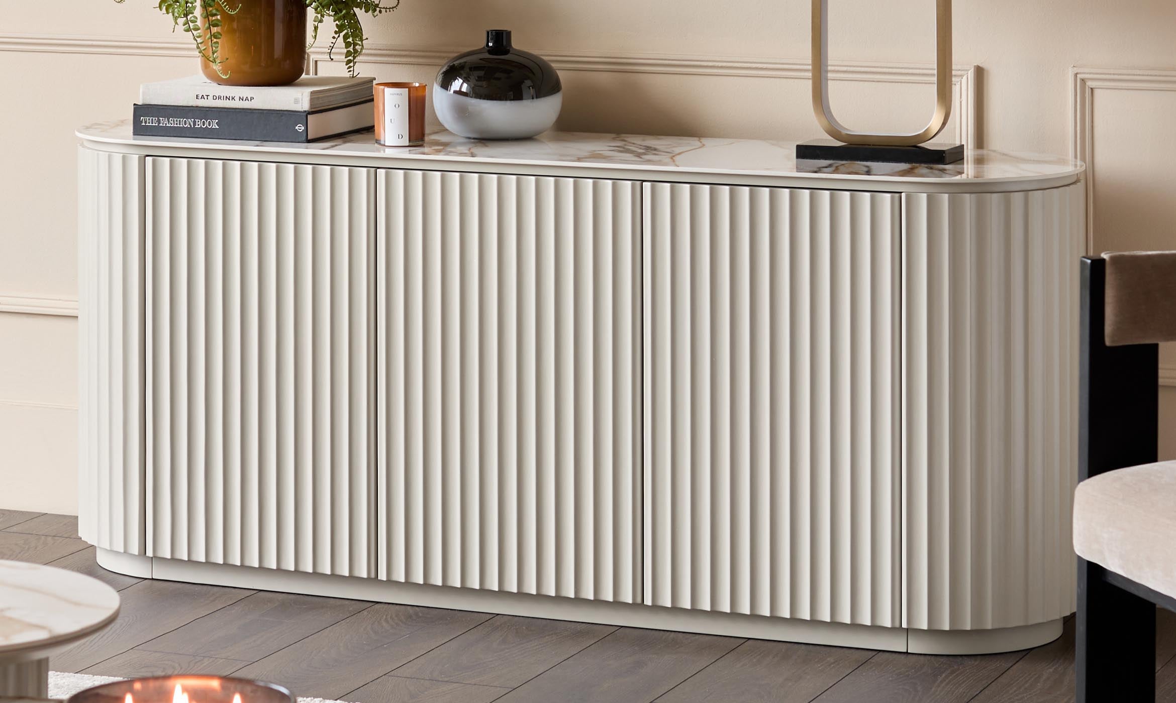 Austin natural ceramic sideboard