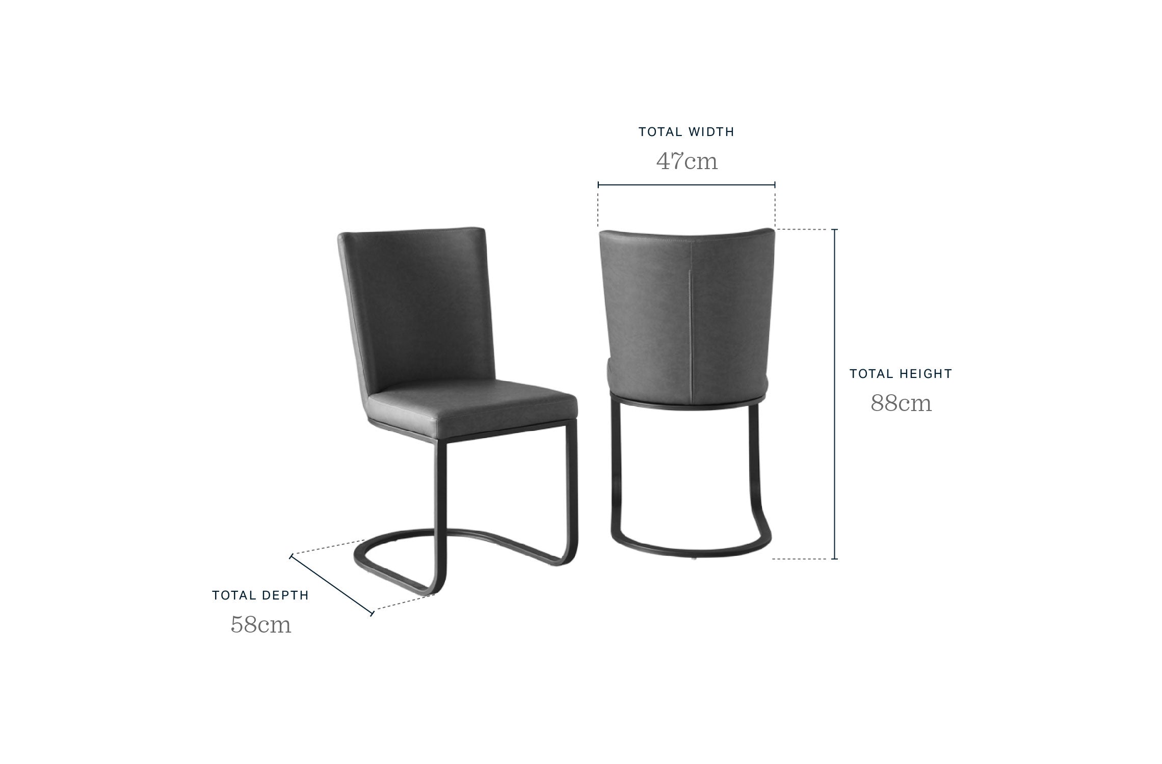 Form Blush Pink Velvet And Brushed Steel Dining Chair