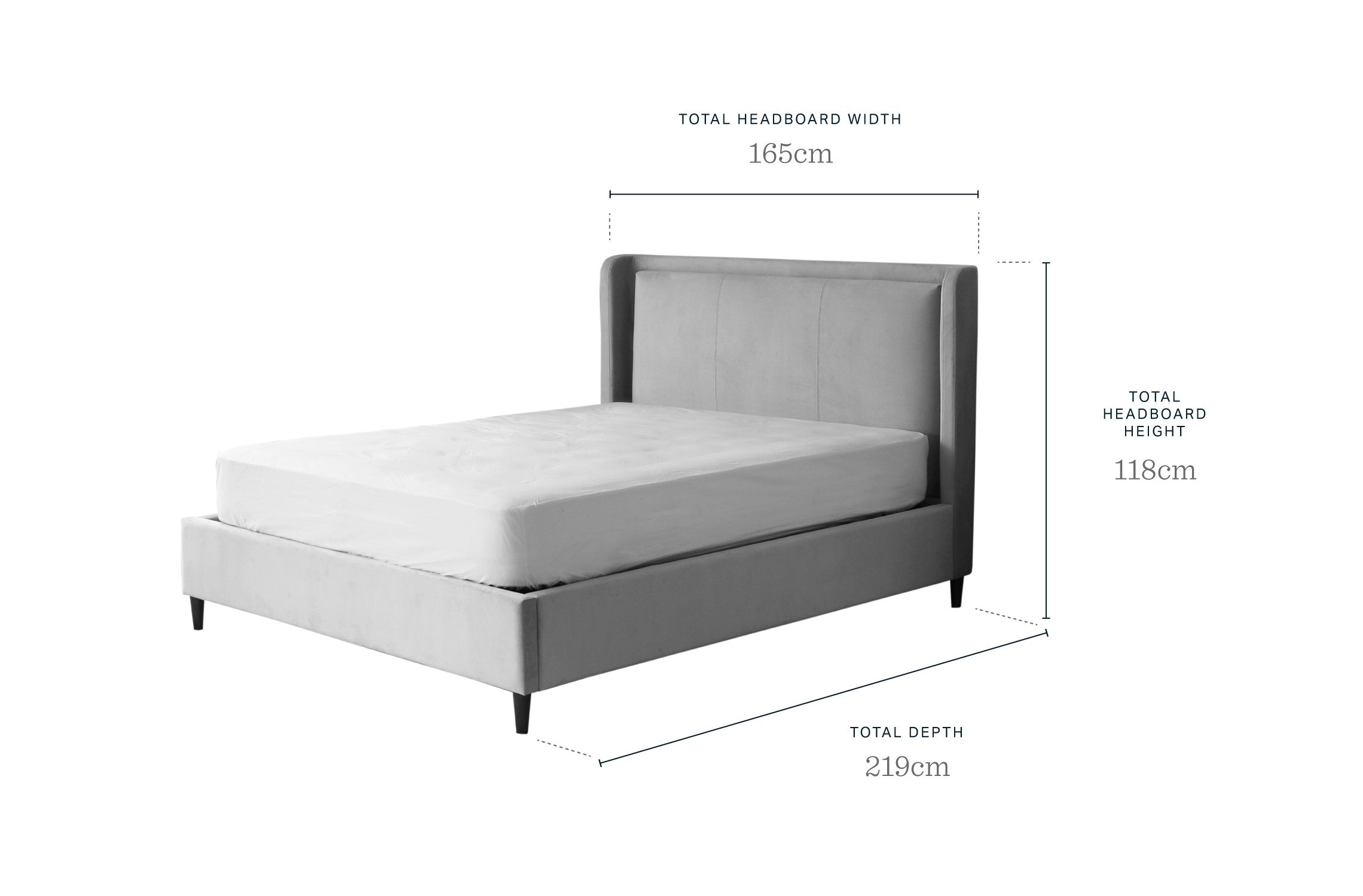 Grove natural fabric and olive green velvet king size ottoman storage bed