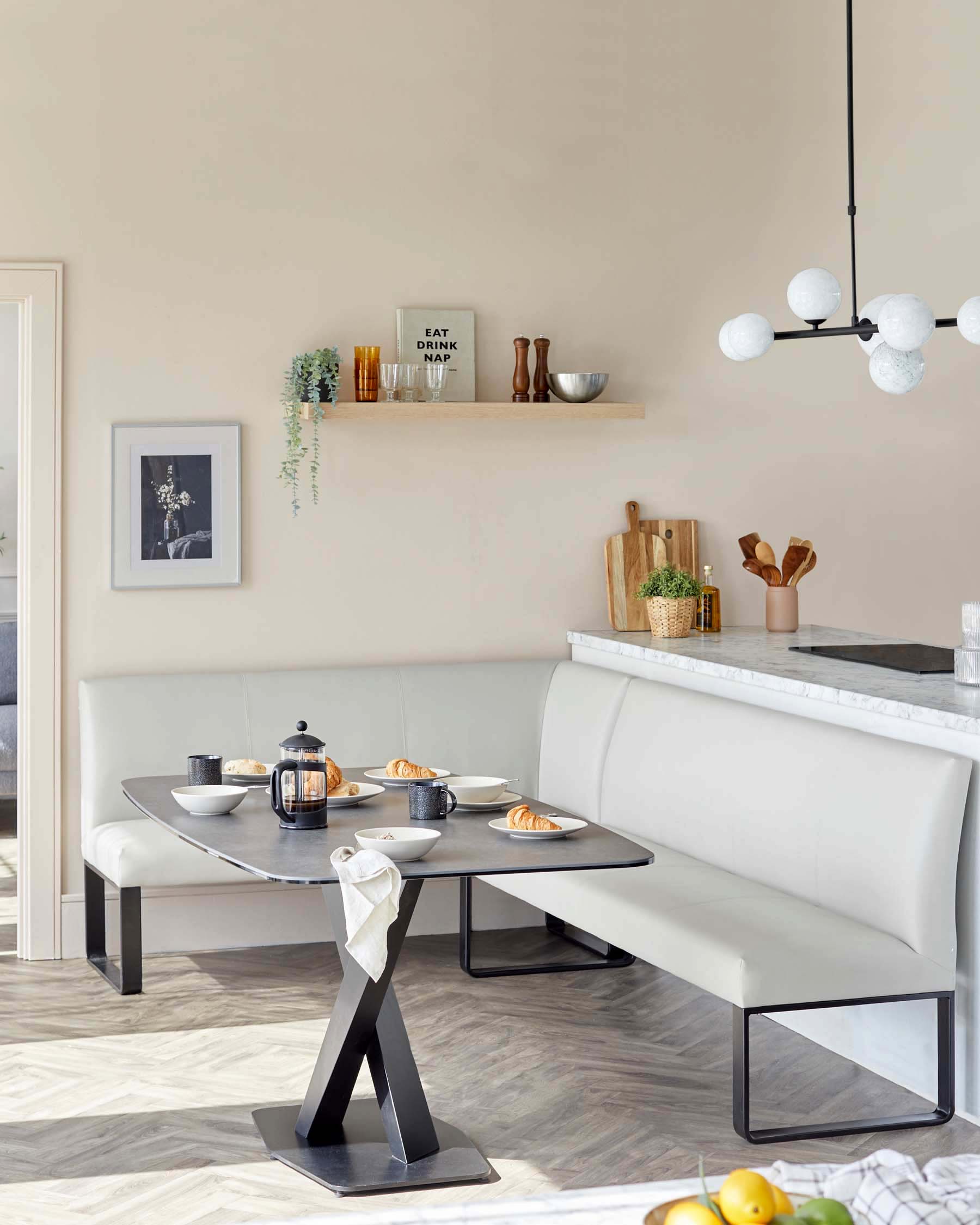 Small Corner Dining Bench