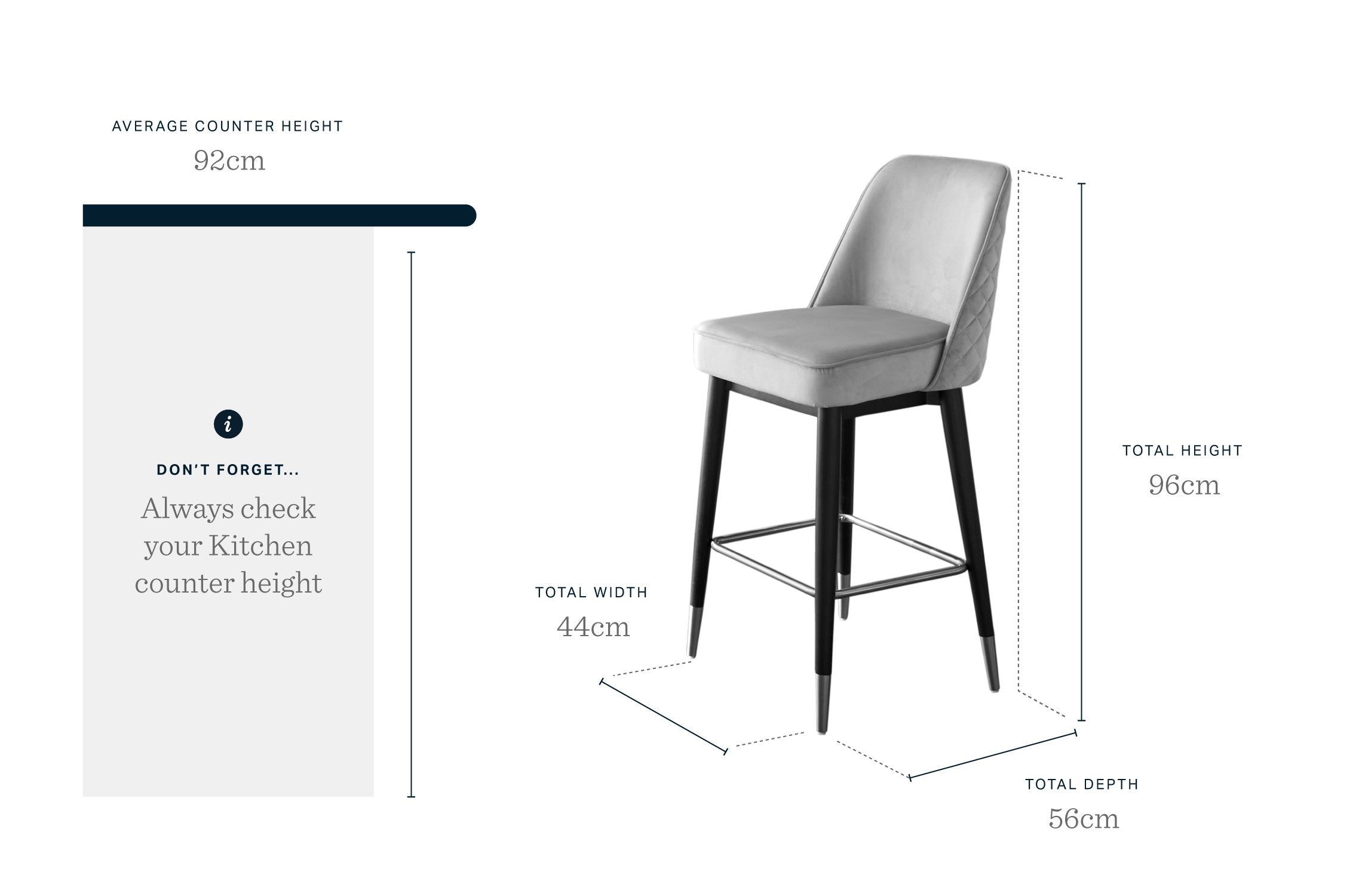 Mae Rust Velvet Bar stool