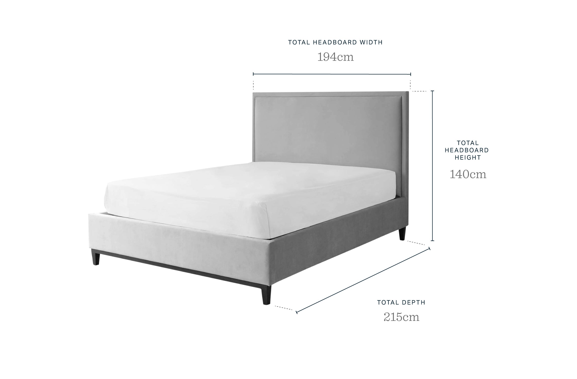 Monica Champagne Velvet Super King Size Ottoman Storage Bed