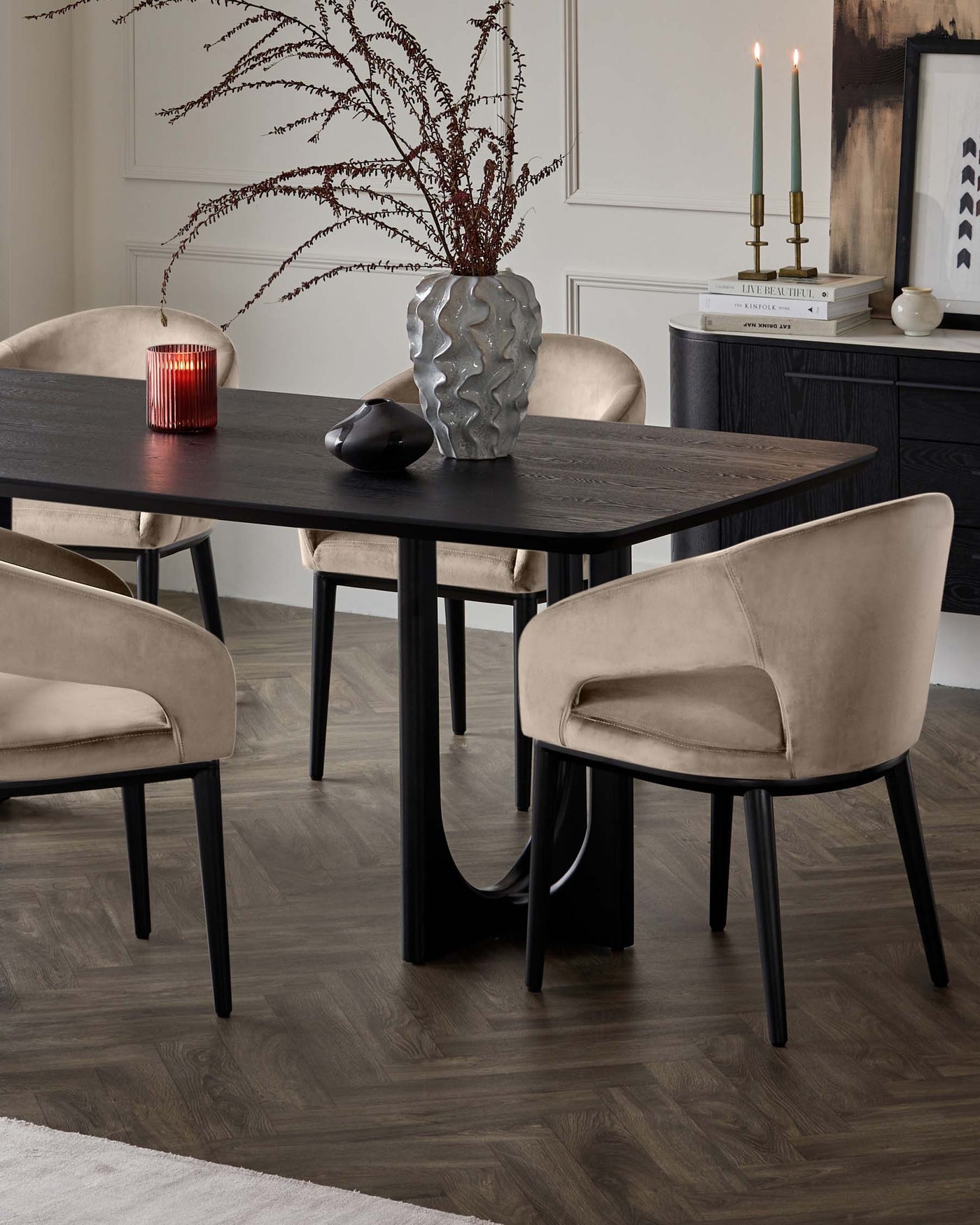 orlan dining table heath dining chair set