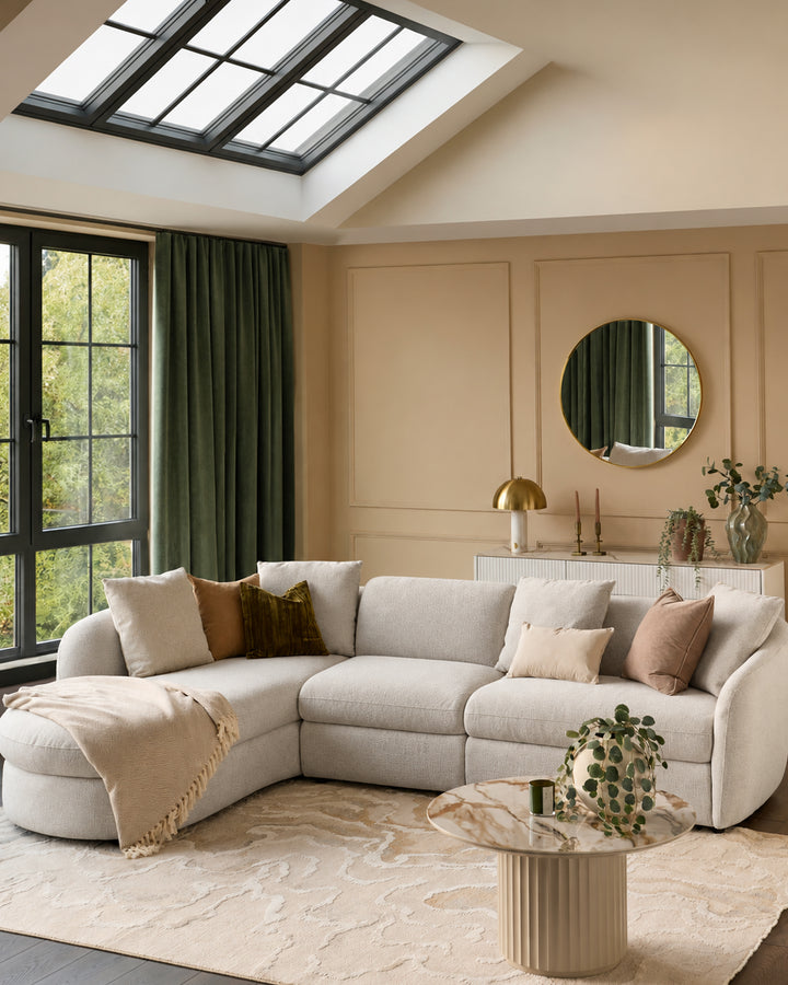 Ottilie natural fabric sofa module