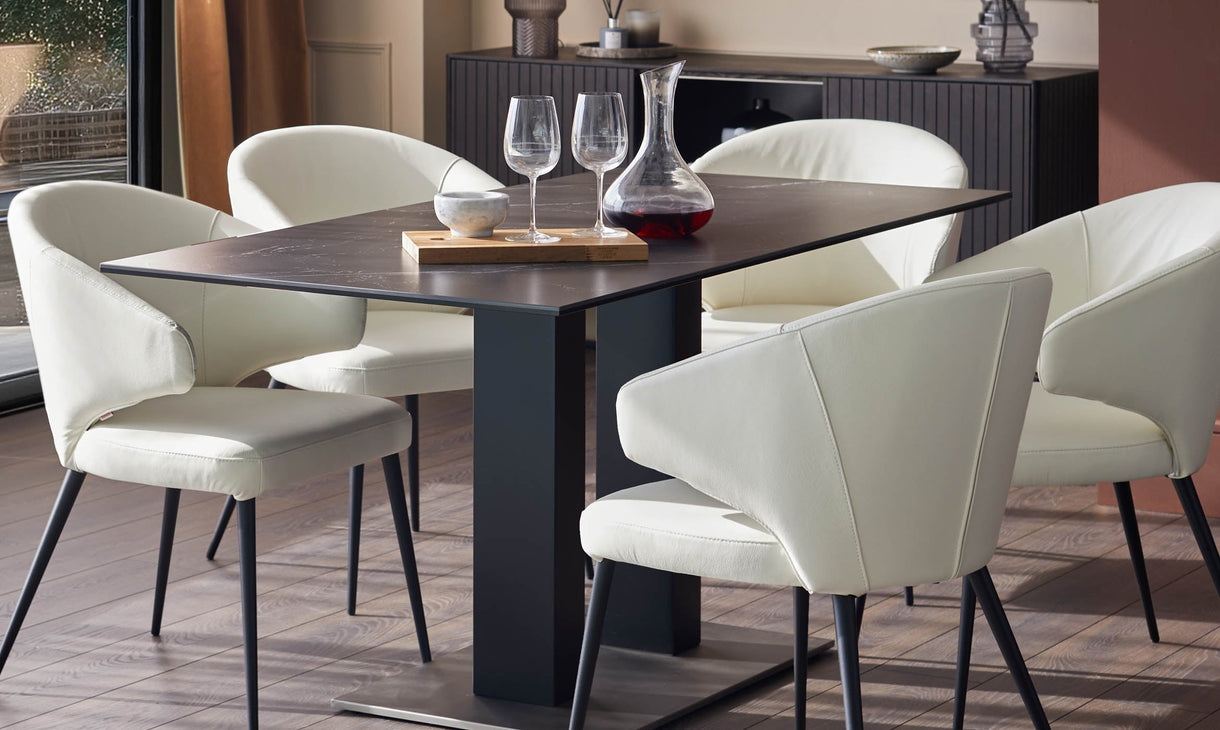 White Dining Chairs For a Brighter Dining Experience