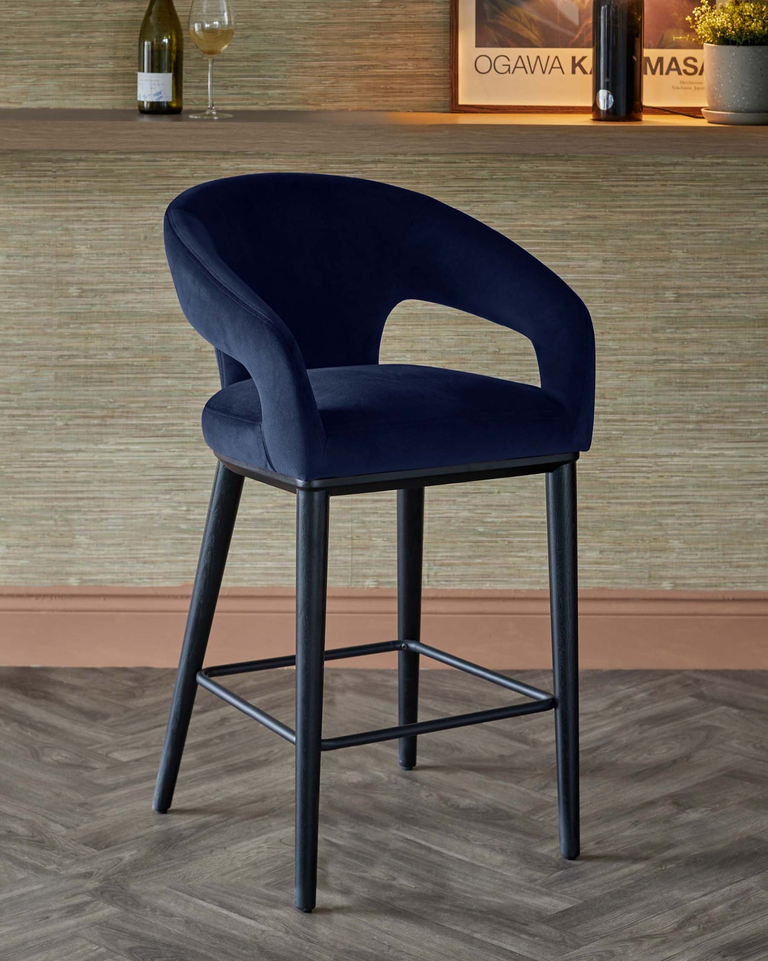 Velvet Bar Stools