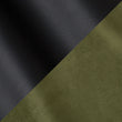 Olive Green Signature Velvet and Black Durosoft Touch Faux Leather II