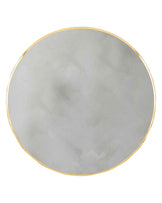 Yannis gold large round wall mirror