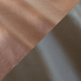 Tan Studio Leather and Mocha Studio Leather