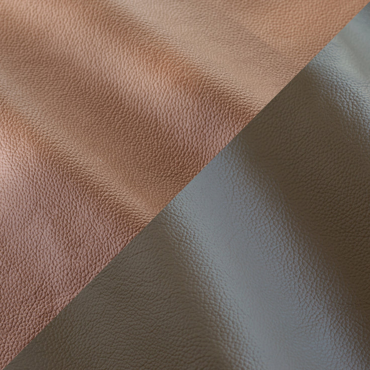 Tan Studio Leather and Mocha Studio Leather