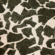 Dark Green Abstract Pattern Fabric