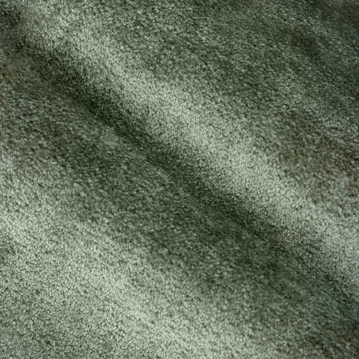 Dark Green Soft Chenille