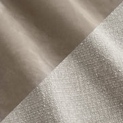 Champagne Plush Velvet and Natural Chunky Chenille