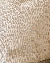 Payton natural extra large velvet cushion
