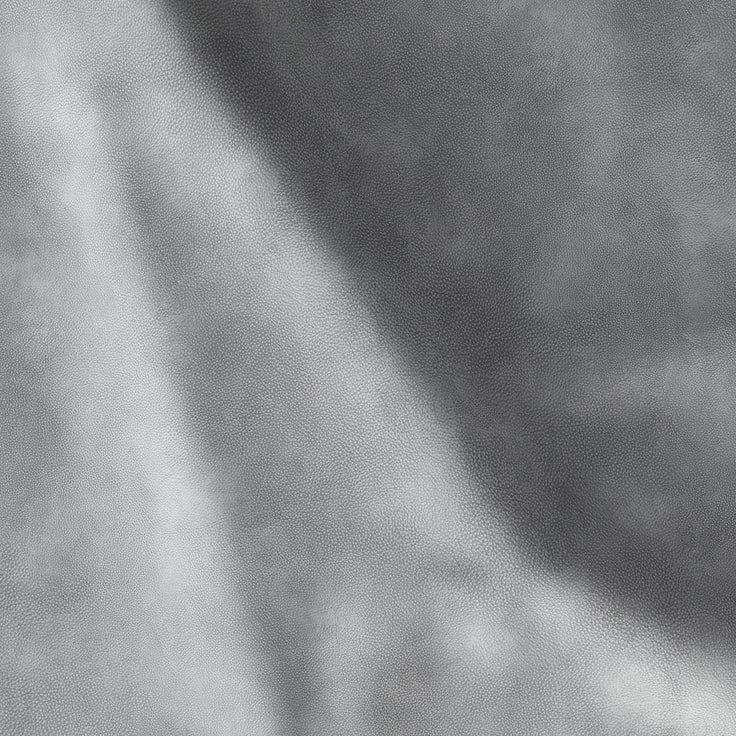 Mid Grey Soft Texture Faux Leather