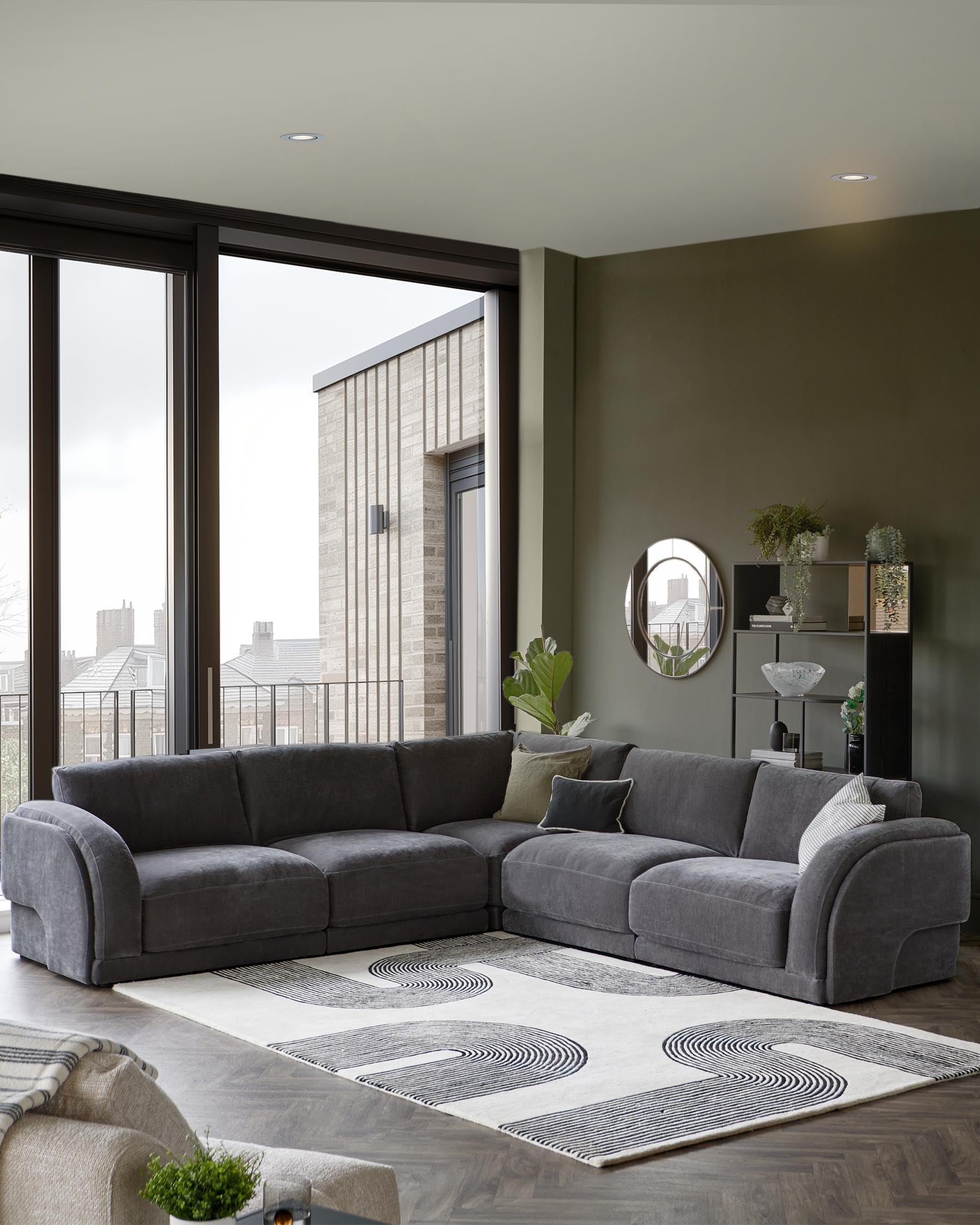 Grey Corner Sofas | Premium & Modern Corner Sofas – Danetti