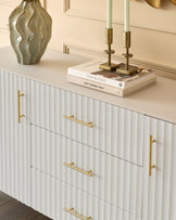 Albury light grey sideboard