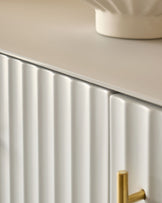 Albury light grey sideboard