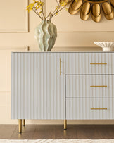 Albury light grey sideboard