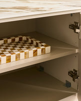 Austin natural ceramic TV unit