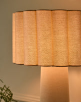 Austin natural linen table lamp