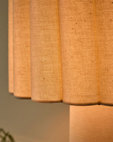 Austin natural linen table lamp