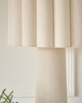 Austin natural linen table lamp