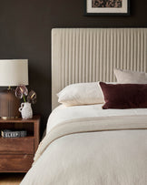 Avery Cream Fabric King Size Ottoman Storage Bed