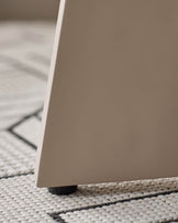 Bianco natural with white calacatta garden side table