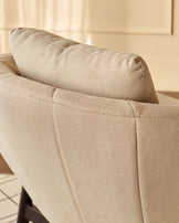 Camilo natural garden dining chair