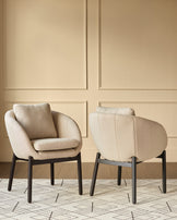 Camilo natural garden dining chair