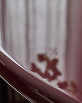 Carmela plum gloss side table