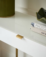 Carmen White Dressing Table