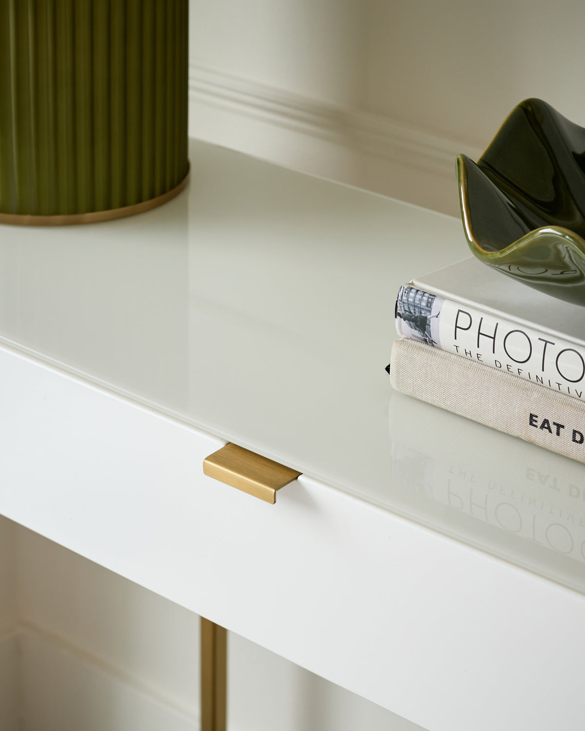 Carmen White Dressing Table