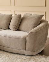 Caspian mink chenille single sofa module
