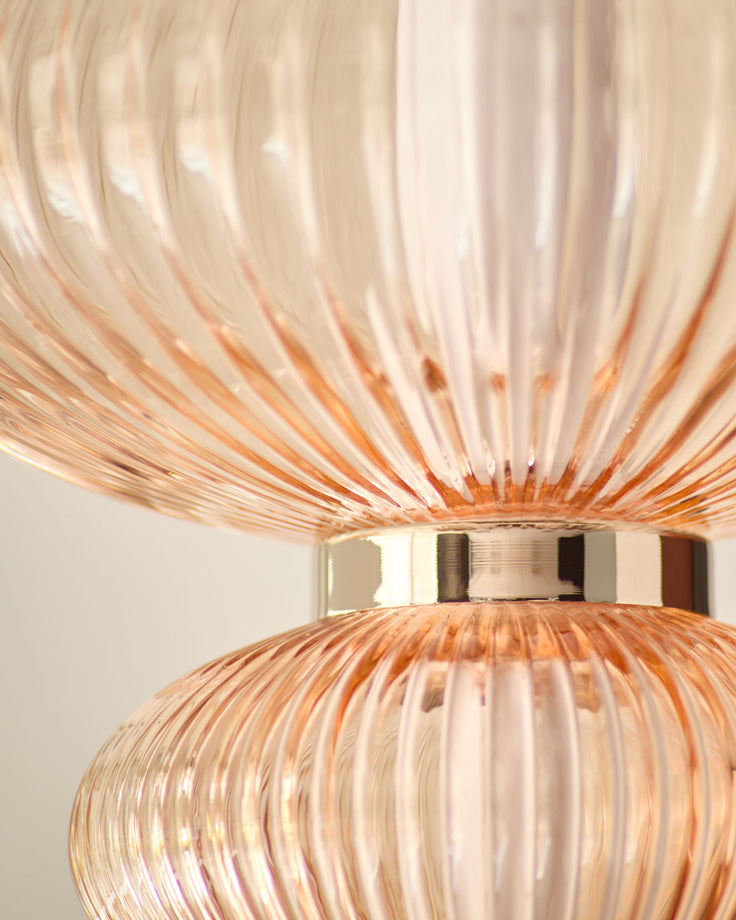 Cynthia champagne glass 3 drop pendant light