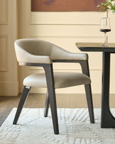 Dylan natural leather dining chair