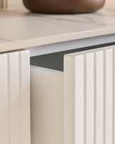 Edie natural ceramic large sideboard