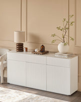 Edie natural ceramic large sideboard
