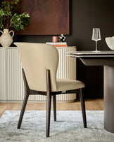 Franco natural leather dining chair - set of 2