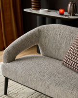 Heath cream boucle accent sofa