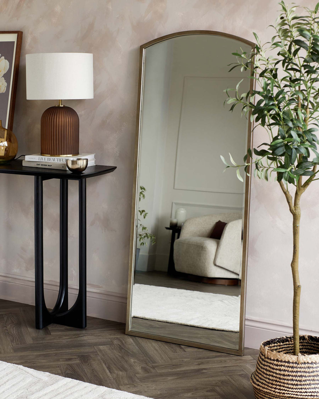 Photo inspiration: Picture Idea: Hillard Large Full Length Leaner Mirror Antique Nickel