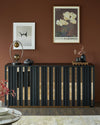 Holland black ash sideboard